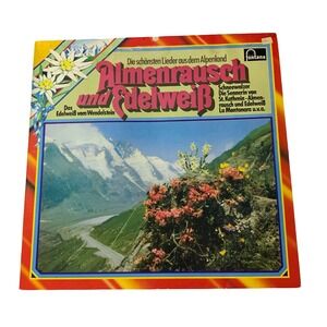 Almenrausch und Edelweiss Vinyl LP Fontana 7263 369 German Alpine Folk Music